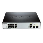 D-Link xStack DES-3200-28P - Switch - gestito - 24 x 10/100 (PoE) + 2 x SFP + 2 x combo Gigabit SFP - montabile su rack - PoE